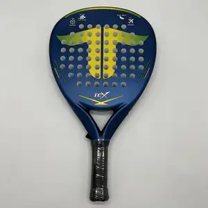 TINGCHENG SPORTS Fournisseur de raquettes de padel professionnel Acceptez votre logo personnalisé Raquette de padel pour les débutants en sports de padel