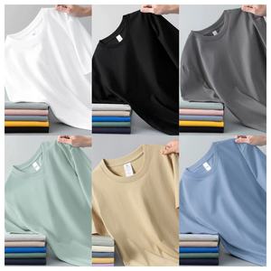 Groothandel Heren-En Damesgemengde Katoenen 100% Puur Katoenen T-Shirts Met Bedrukte Ontwerpen-Zwaargewicht Streetwear-T-Shirts - Product Image 5