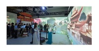 Expositions numériques interactives, projections murales immersives, cartographie interactive, réalité virtuelle, musée, grand écran