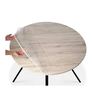 Commercio all'ingrosso casa cucina <span class=keywords><strong>plastica</strong></span> elastica resistente alla polvere <span class=keywords><strong>tovaglia</strong></span> monouso - Product Image 1