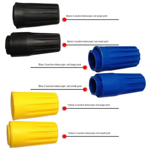 Poignée télescopique réglable à dégagement rapide en métal <span class=keywords><strong>pour</strong></span> outils de nettoyage de murs hauts - Product Image 3