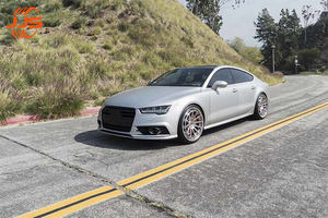 JJS Roue de voiture de tourisme en alliage d'aluminium forgé personnalisé en deux pièces de 18 à 22 pouces poli pour Audi A7 S7 <span class=keywords><strong>RS7</strong></span> - Product Image 6
