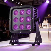 Projecteurs LED RGBW 4-en-1 et RGBWA+UV 6-en-1 (en option) étanches de 70W pour événements extérieurs et scènes – Qualité usine supérieure