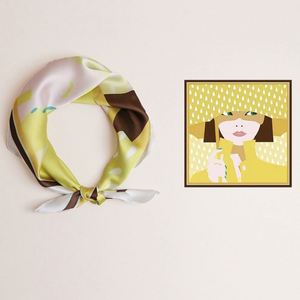 Pañuelo Bandana Paisley de Doble Cara de Alta Calidad, Grande, de Colores Vivos, Estilo Étnico, de Mezclilla, Algodón, Rayón y Seda - Product Image 5