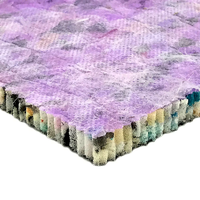 Qualité fabriquée Sensation résistante à l'usure Sous-couche de tapis en PU de 12mm d'épaisseur Rouleaux de 15 mètres carrés