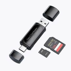Cantell OEM 4 trong 1 đa chức năng <span class=keywords><strong>USB</strong></span> 2.0 loại C/<span class=keywords><strong>USB</strong></span>/<span class=keywords><strong>TF</strong></span>/<span class=keywords><strong>SD</strong></span> Bộ nhớ đầu đọc thẻ <span class=keywords><strong>OTG</strong></span> adapter điện thoại di động phụ kiện - Product Image 1
