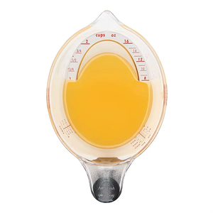 Strumento di cottura cucina 250 <span class=keywords><strong>ML</strong></span> bilancia trasparente tazza di plastica torta latte misurini succo di spezie tazze - Product Image 5