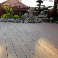 Hochdichte Holz-Kunststoff-Verbundplatten für Garten-Schwimmbäder, Fabrik-Großhandel WPC-Terrassendielen, Brückenprofil