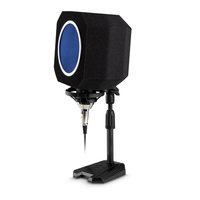 Filtre en mousse pour microphone, éponge insonorisante, filtre d'enregistrement, écran de protection personnalisé pour microphone de studio, bouclier d'isolation pour microphone