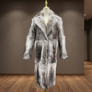 Fox Fur Collar Waterproof Reversible Thick <b>Men's</b> Coat - Product Image 3
