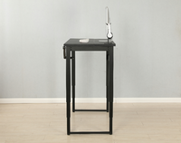 Banc de travail manuel à 4 pieds, hauteur réglable, support de levage, bureau de jeu avec bureau de 1200x600mm