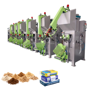 Machine de remplissage et d'emballage entièrement automatique pneumatique pour sacs de <span class=keywords><strong>ciment</strong></span>, sacs à valve, sacs alimentaires, plastique et papier, capacité 25kg 50kg - Product Image 2