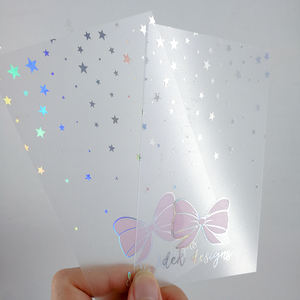 <span class=keywords><strong>Carte</strong></span> en PVC transparente double face, <span class=keywords><strong>carte</strong></span> en plastique légère et portable pour collection <span class=keywords><strong>de</strong></span> jeux, affichage <span class=keywords><strong>de</strong></span> photos, décoration artisanale DIY - Product Image 6