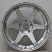 Jantes en alliage JDM en gros 15 16 17 18 pouces 4*120 5*114.3 Noir Bronze Or Argent pour Te37 Deep Dish