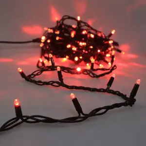 Guirlande lumineuse de Noël en caoutchouc extérieur étanche 220-230V IP65 avec connecteurs