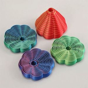 Jouets sensoriels anti-stress en silicone et PLA imprimés en 3D de qualité supérieure pour adultes, ensemble de fidgets personnalisables avec logo, gadgets EDC - Product Image 5