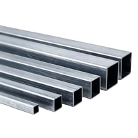 Perfil Cuadrado de Acero Galvanizado por Inmersión en Caliente Q355B, Tubo Cuadrado Galvanizado para Proyectos de Construcción, Exportación