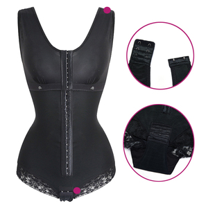 Women's Medium Control Postpartum Bodysuit Breathable Quick Dry Eco-Friendly Tummy Control Essential Recovery Gear Shapers for - Product Image 3