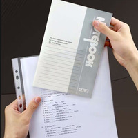 Foska Anti-éblouissement Finition Cristal Clair A4 FC Lettre Taille Taille Légale En Plastique Bureau Pages Protecteurs Manches Pour 11 Reliure À Anneaux