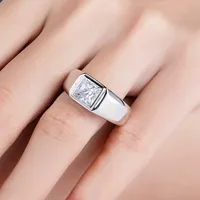Bague de Noël MuShan en argent sterling 925 avec moissanite VVS, plaquée or 18 carats, bijoux fins brevetés MST pour elle