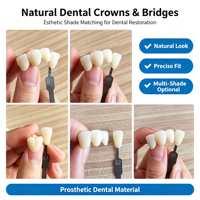 Bloc de zircone multicouche super translucide électrique ST-M pour CAD/CAM, céramique dentaire naturelle, couronne, pont, implant, haute résistance, CE