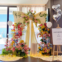Décor de fête d'anniversaire en fer forgé, style dessin animé géant, idéal pour les photos Instagram, vente en gros d'usine