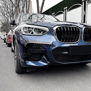 สปอยเลอร์วินด์ไนฟ์ ปรับแต่งใบมีดอากาศ กันชนหน้า ด้านข้าง สำหรับ BMW X3 X4 G01 G02 M Sport 2018-2021 อุปกรณ์ตกแต่งรถยนต์ - Product Image 4