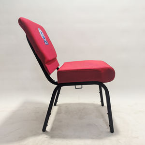 ロイヤルグレーインターロック教会布張り牧師椅子劇場家具講堂礼拝席用 - Product Image 3