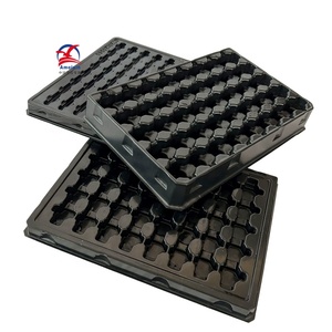 Tùy chỉnh Đen PS thermoforming ESD nhựa chống tĩnh điện/dẫn điện PCB khay - Product Image 2