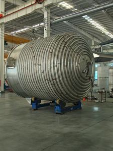 Réacteur chimique à haute température 5000L 10000L 20000L équipement de réaction en acier inoxydable bouilloire de réaction moteur ca/cc haut - Product Image 2