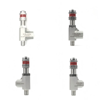 Soupape de sécurité pour compresseur d'air en acier inoxydable Hikelok, 1/8" à 3/4"