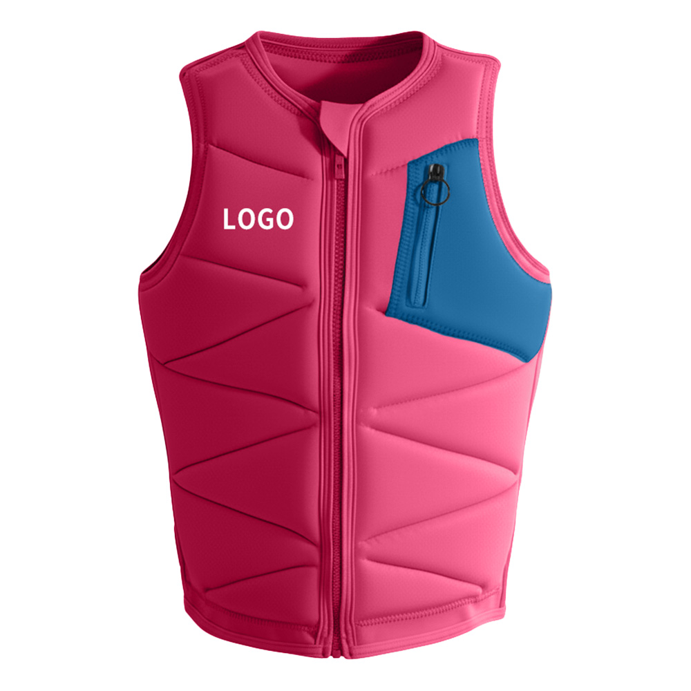 Poche rose et bleue
