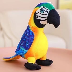 Peluche de Loro Súper Suave Kawaii, Juguete de Peluche de Avestruz Silvestre Unisex, Muñeco de Avestruz de Simulación de Algodón PP, Animal de Peluche para Niños - Product Image 6