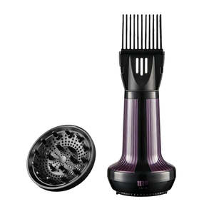 <span class=keywords><strong>Sèche</strong></span>-cheveux mains libres 3 en 1 avec peigne et diffuseur, technologie ionique négative pour le coiffage des cheveux bouclés, <span class=keywords><strong>silencieux</strong></span>, 800W, usage domestique - Product Image 5