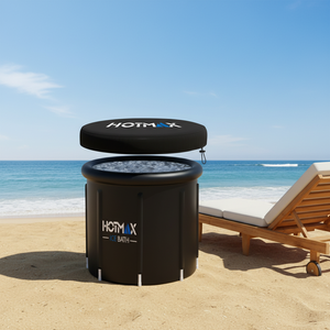 Vanace Bañera de Hielo Portátil Personalizada con Logotipo, para 1 Persona, 8 Varillas, Inflable de PVC, 60 galones+, Enfriador de Agua Fría, Recuperación Deportiva, Uso Médico - Product Image 1