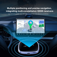 Caja Inteligente para Auto Fuallwin, Android 13, Carplay, Adaptador de Tarjeta SIM 4G TF, Pantalla Táctil, Caja con IA para Teléfonos Apple y Android