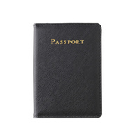 Schlankes Design Top Qualität Pu Leder Buch umschlag Leder Pass halter Cover Case
