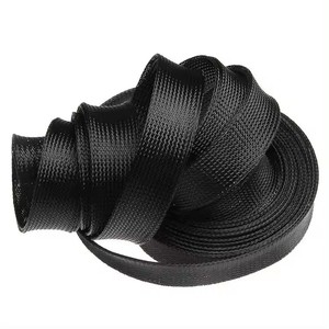 하이 퀄리티 PET 꼰 슬리브 셀프 롤링 열 수축 나일론 슬리브 RoHS 인증 - Product Image 6