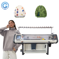 Machine à tricoter à plat pour pulls en jacquard entièrement automatique, produite par des usines d'origine chinoise