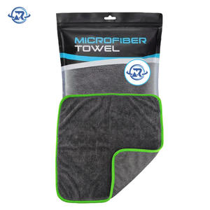 Döngü kazık tasarım bükülmüş döngü kurutma havlu gelişmiş su yakalama için nokta ücretsiz bitirmek tek yan araba mikrofiber havlu - Product Image 1