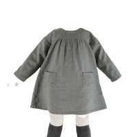 Patrons de couture pour filles et bébés Robes à épaules tombantes Manches longues Manches courtes Col rond Personnalisé