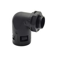 Presse-étoupe en nylon noir AD10 AD13 AD15.8 AD18.5 AD21.2 AD25, protection IP68, démontage rapide, filetage G