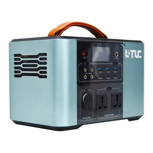 LITUC Pure Sine Wave Outdoor 1000w Portable Energy Storage Lithium Battery Supply Power Station Generators For Camping