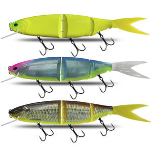 27 Couleur Taille 350mm <span class=keywords><strong>Brochet</strong></span> Appât De Natation Articulé Flottant Dur Appât Section Pour Big Bait Bass Pike Klash Ghost - Product Image 3