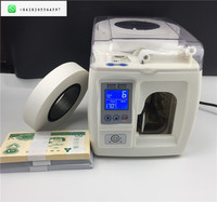 Machine à emballer et à lier les billets intelligente, mini-attachatrice de devises 20 mm