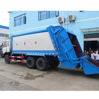 Dongfeng 6X4 Camion de collecte de déchets à usage intensif 15 mètres cubes Compacteur de grande capacité avec moteur durable
