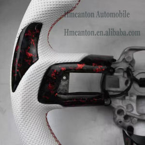 Nuevo Producto, Volante Deportivo de Fibra de Carbono Forjada y Cuero Perforado para Ford Mustang - Product Image 6