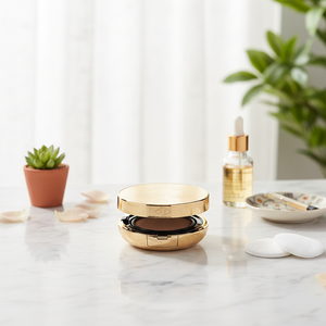 Korean Cosmetics [VANELLY] CUSINO Di MARE Pressed Powder Cushion <b>Foundation</b> Lasting Wear All Skin Types for Women Sustainable - Product Image 3