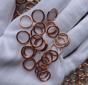 Metal <strong>Bra</strong> Accessories Rose Gold <strong>Bra</strong> <strong>Hooks</strong> 8mm 10mm 12mm 15mm 20mm Lingerie Accessory - Product Image 4