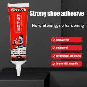 Factory Direct PVC Sneakers Leather Shoes Special Transparent Waterproof Upgrade Shoe Glue